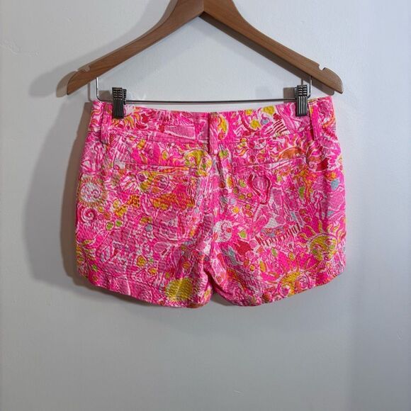 Lilly Pulitzer Callahan 5” Shorts Pink Pout More KINIS in The Keys Size 2 - Picture 9 of 16